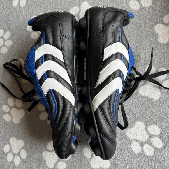 Vintage Adidas Cleats Men's 11.5 Soccer Football Leather 1999 - Picture 7 of 12